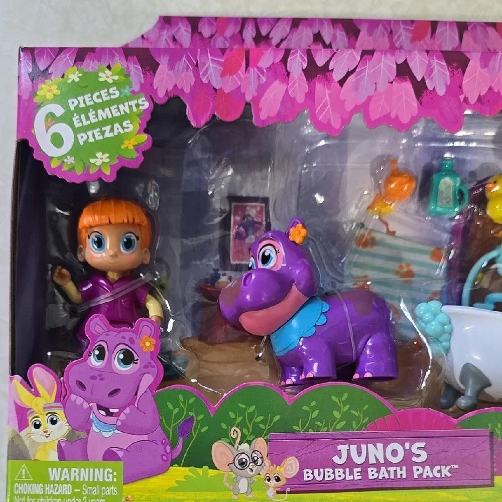 Purple Doll & Accessories Set‎ with Vibrant Packaging